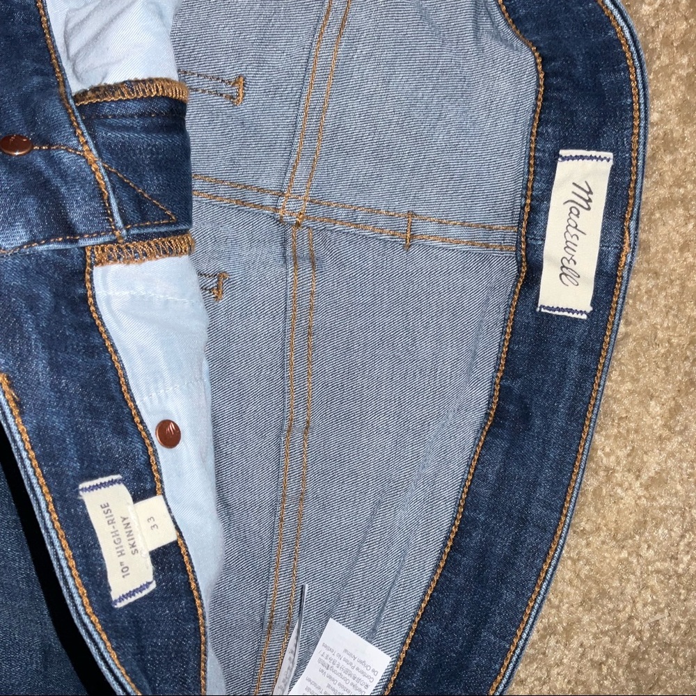NWOT Madewell high rise skinny Jeans